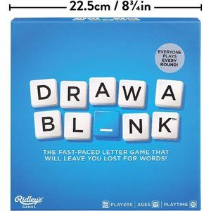 Draw A Blank 110-Piece Word Tile Game
